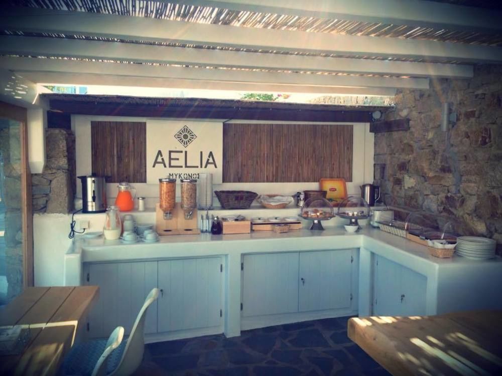 Aelia Mykonos Ξενοδοχείο Ορνός Εξωτερικό φωτογραφία