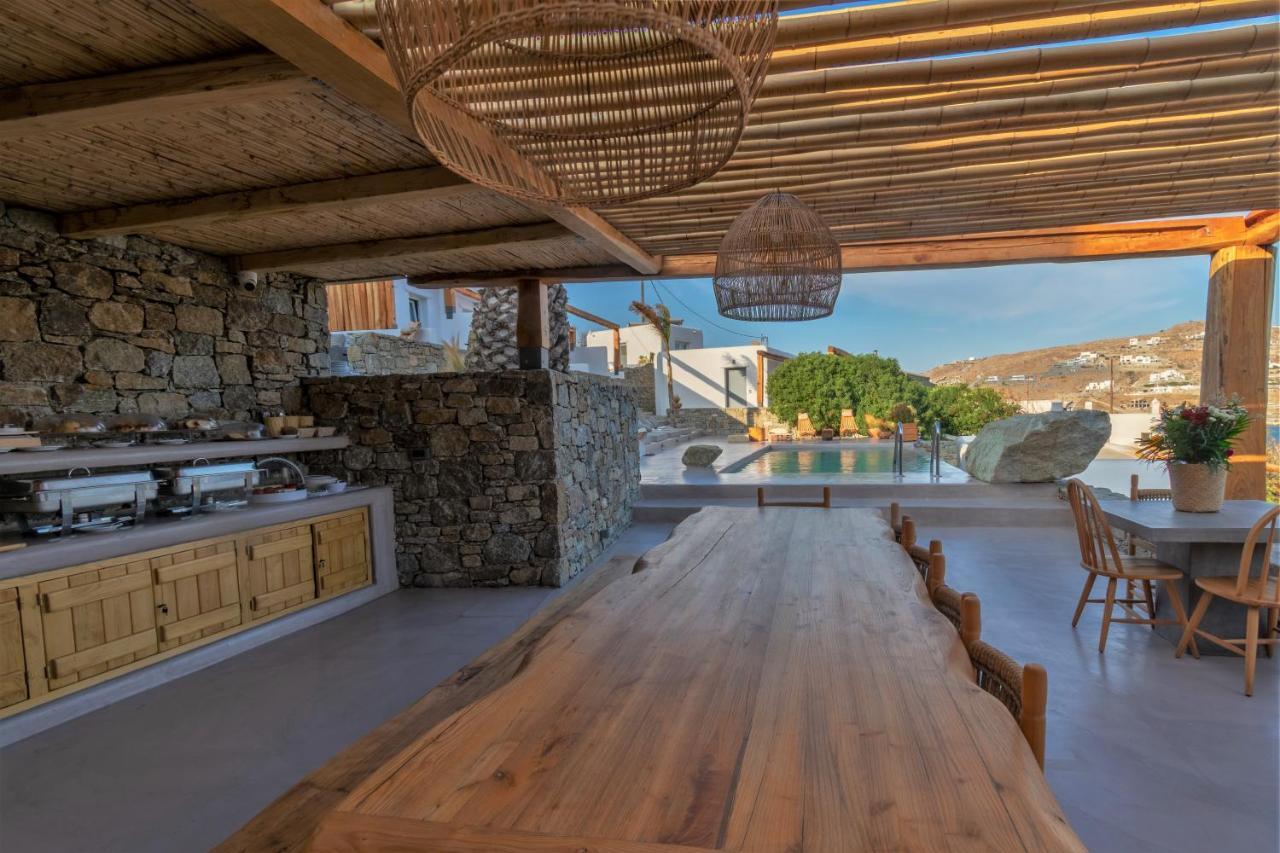 Aelia Mykonos Ξενοδοχείο Ορνός Εξωτερικό φωτογραφία